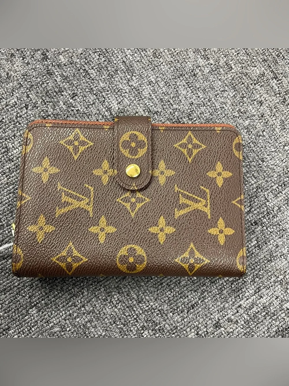 Louis Vuitton Brown Monogram Canvas Compact Wallet